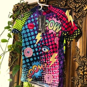 Panache Women’s Bike Jersey Limited Edition Comic Print